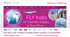 Desktop Screenshot of cosmeticsurgery-kuwait.com